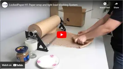 LockedPaper-H1 Paper wrap and light load blocking System