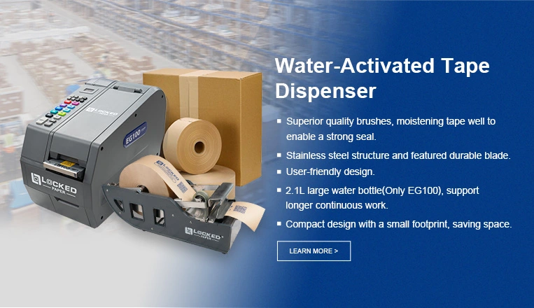 Water-Activated Tape Dispenser