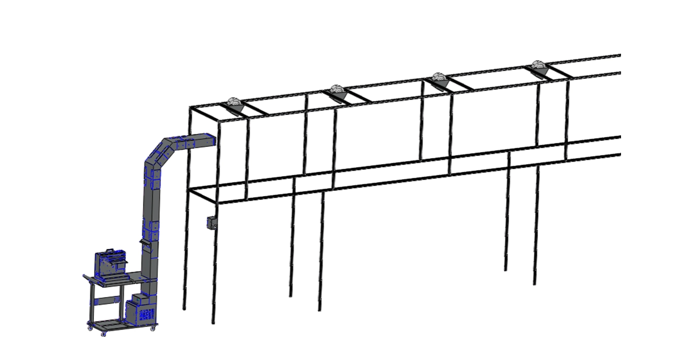 ET1005 Multi-fan conveying system