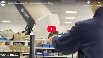 LP-VM2 Manual kraft paper dispenser for filling